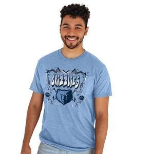 Blue 84 Nba Unisex Adult Nba T Shirt Heathered Team Color Basketball